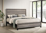 Watson Wood Eastern King Panel Bed Light Taupe - 215911KE