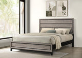 Watson Wood California King Panel Bed Light Taupe - 215911KW
