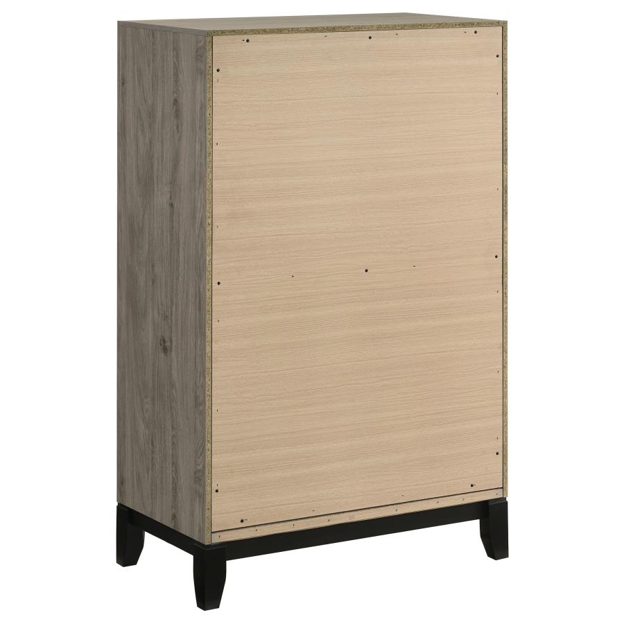 Watson Five-piece Queen Bedroom Set Light Taupe - 215911Q-S5