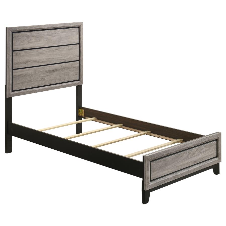 Watson Four-piece Twin Bedroom Set Light Taupe - 215911T-S4