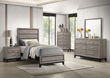 Watson Five-piece Twin Bedroom Set Light Taupe - 215911T-S5