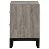 Watson 2-drawer Nightstand Bedside Table Light Taupe - 215912