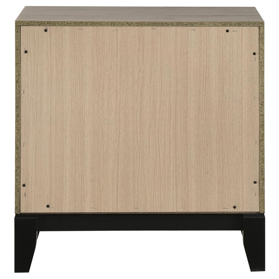 Watson 2-drawer Nightstand Bedside Table Light Taupe - 215912
