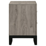 Watson 2-drawer Nightstand Bedside Table Light Taupe - 215912