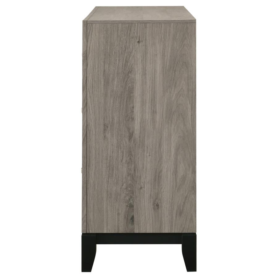 Watson 6-drawer Bedroom Dresser Cabinet Light Taupe - 215913