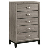Watson 5-drawer Bedroom Chest of Drawers Light Taupe - 215915