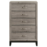 Watson 5-drawer Bedroom Chest of Drawers Light Taupe - 215915