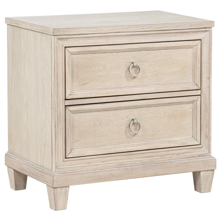 Pembroke 4-piece Eastern King Bedroom Set Washed Oak - 215921KE-S4