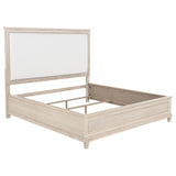 Pembroke 5-piece Eastern King Bedroom Set Washed Oak - 215921KE-S5