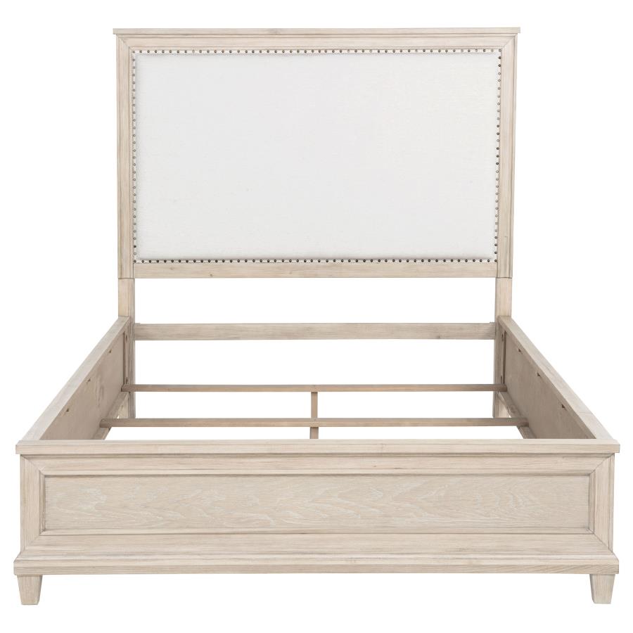 Pembroke 66-inch Queen Panel Bed Washed Oak - 215921Q