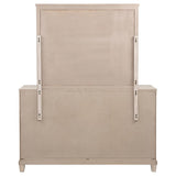 Pembroke 6-drawer Bedroom Dresser with Mirror Washed Oak - 215923M