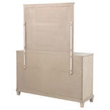 Pembroke 6-drawer Bedroom Dresser with Mirror Washed Oak - 215923M