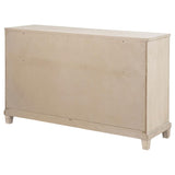 Pembroke 6-drawer Bedroom Dresser Cabinet Washed Oak - 215923