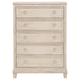 Pembroke 5-drawer Chest of Drawers Washed Oak - 215925