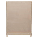 Pembroke 5-drawer Chest of Drawers Washed Oak - 215925