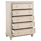 Pembroke 5-drawer Chest of Drawers Washed Oak - 215925