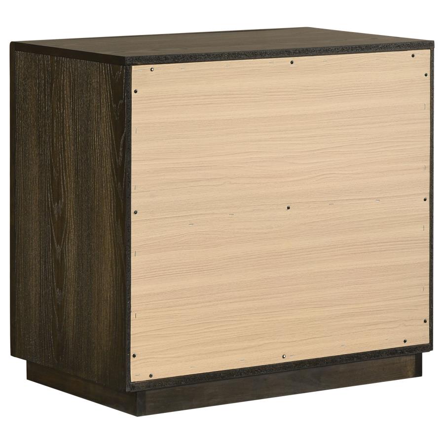 Atlas 5-piece California King Bedroom Set Dark Oak - 215971KW-S5