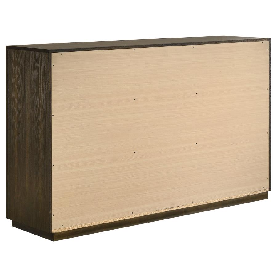 Atlas 5-piece California King Bedroom Set Dark Oak - 215971KW-S5