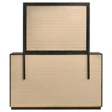 Atlas 7-drawer Bedroom Dresser and Mirror Set Dark Oak - 215973M