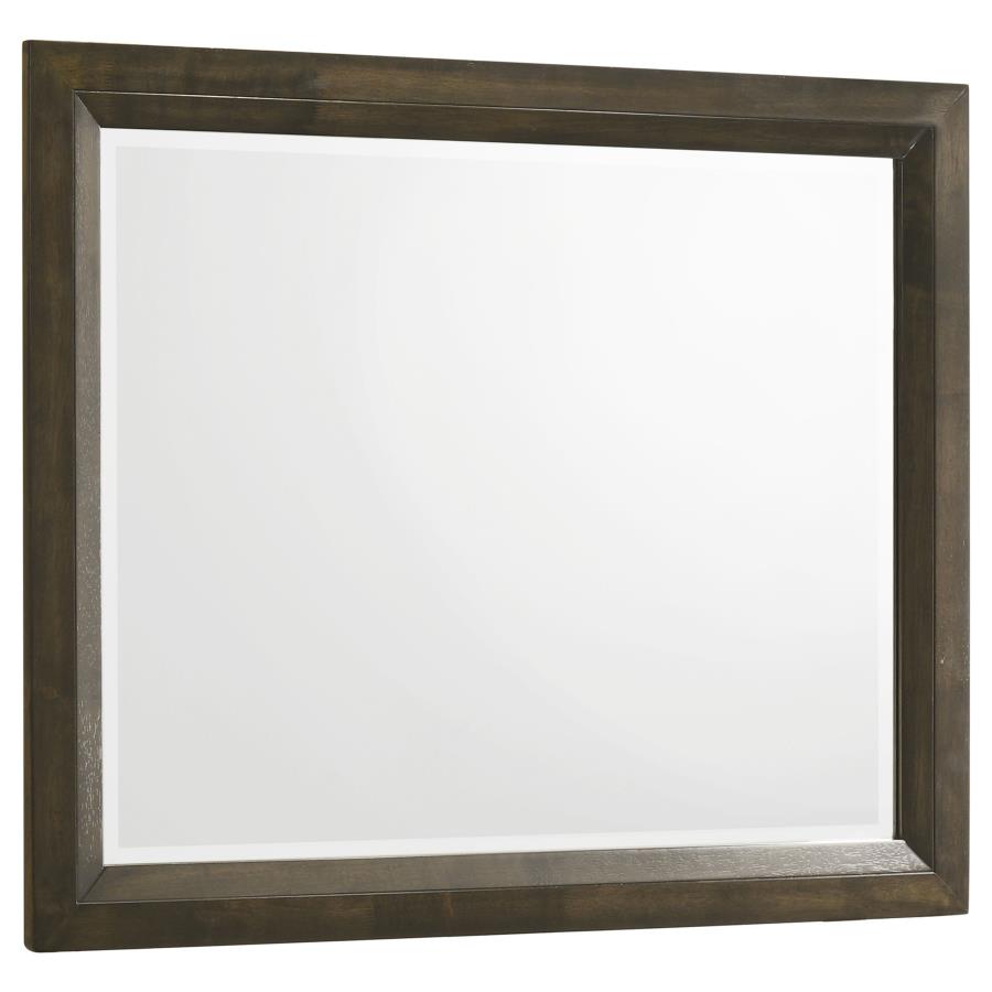 Atlas Bedroom Dresser Mirror Dark Oak - 215974