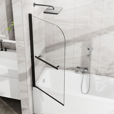Goodyo - Frameless Bathtub Shower Door - Transparent