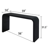 Waterfall Console Table