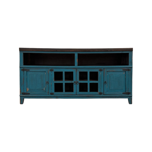VM MONTERREY 60" TV STAND, RIO TURQUOISE - MONT60T