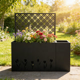 Tall Planter Raised Garden Bed With Trellis