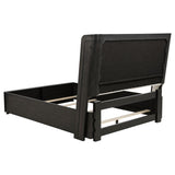 Leandro 5-piece Queen Bedroom Set Burnished Black - 222491Q-S5