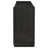 Leandro 8-drawer Bedroom Dresser Cabinet Burnished Black - 222493
