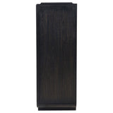 Leandro 5-drawer Bedroom Chest of Drawers Burnished Black - 222495