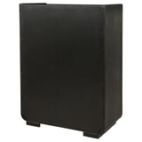 Leandro 5-drawer Bedroom Chest of Drawers Burnished Black - 222495