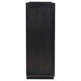 Leandro 5-drawer Bedroom Chest of Drawers Burnished Black - 222495