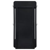 Leandro 76-inch Full Length Floor Mirror Burnished Black - 222498