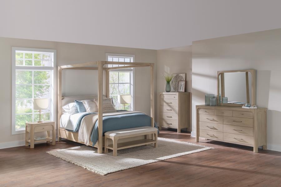 Solano 5-piece Eastern King Bedroom Set Weathered Mango - 222520KE-S5