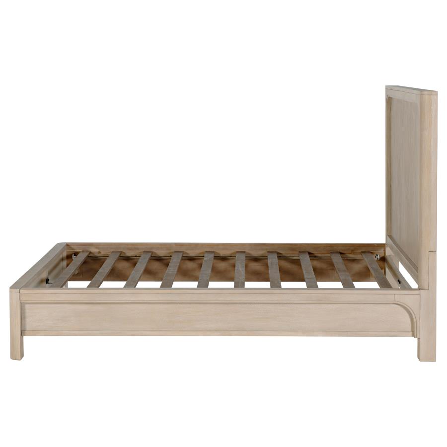 Solano 55-inch California King Panel Bed Weathered Mango - 222521KW