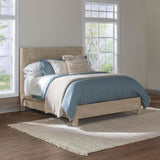 Solano 55-inch Queen Panel Bed Weathered Mango - 222521Q