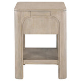 Solano 1-drawer Nightstand Bedside Table Weathered Mango - 222522