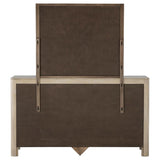 Solano 9-drawer Bedroom Dresser with Mirror Weathered Mango - 222523M