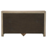 Solano 9-drawer Bedroom Dresser Cabinet Weathered Mango - 222523