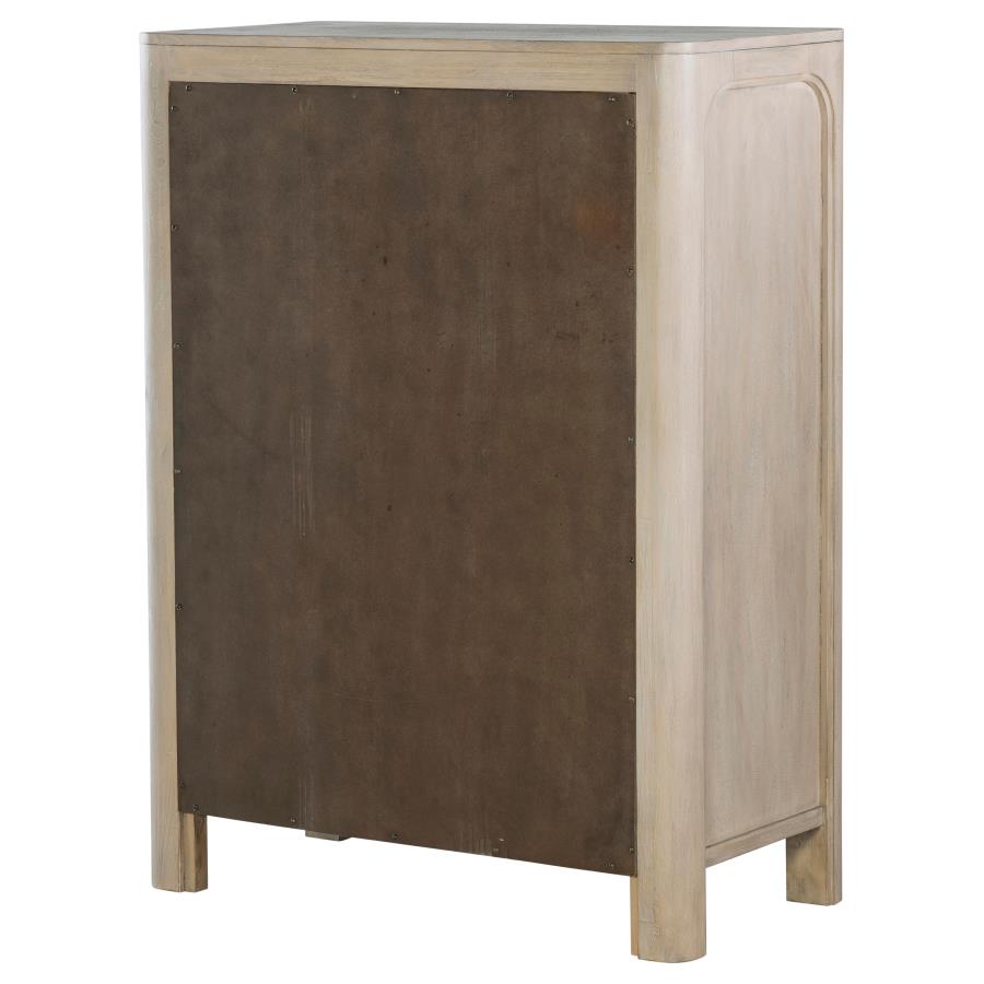 Solano 5-drawer Bedroom Chest of Drawers Weathered Mango - 222525