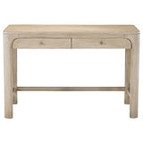 Solano 2-drawer Makeup Table Vanity Desk Weathered Mango - 222527