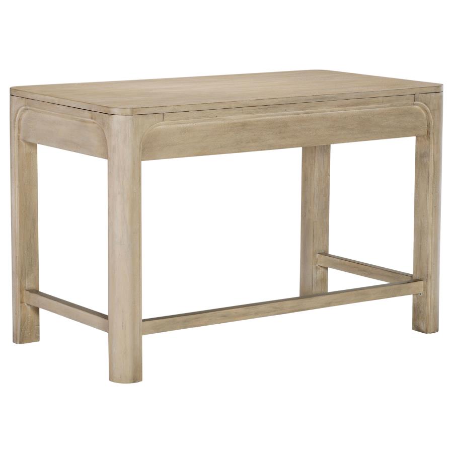 Solano 2-drawer Makeup Table Vanity Desk Weathered Mango - 222527