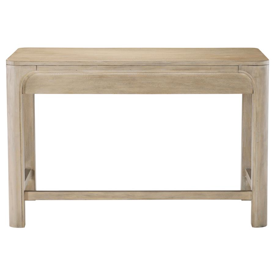 Solano 2-drawer Makeup Table Vanity Desk Weathered Mango - 222527