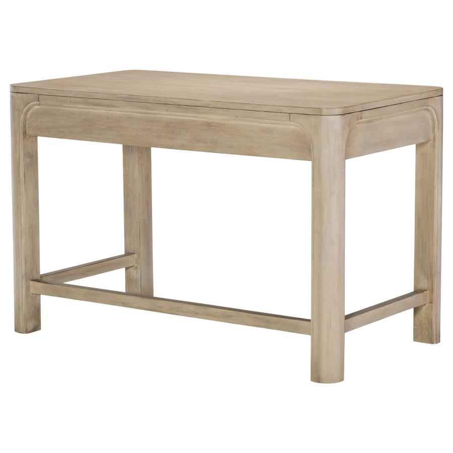 Solano 2-drawer Makeup Table Vanity Desk Weathered Mango - 222527
