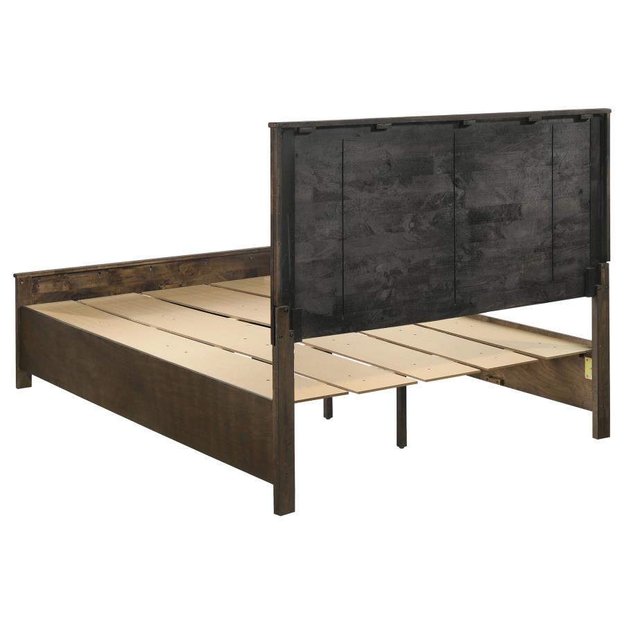Woodmont 5-piece Queen Bedroom Set Rustic Golden Brown - 222631Q-S5