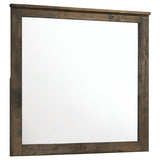 Woodmont Dresser Mirror Rustic Golden Brown - 222634