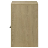 Hendricks 1-drawer Nightstand Bedside Table with Cubby Light Oak - 222652