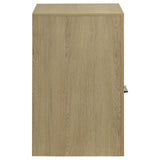 Hendricks 1-drawer Nightstand Bedside Table with Cubby Light Oak - 222652