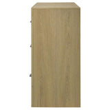 Hendricks 6-drawer Bedroom Dresser Storage Cabinet Light Oak - 222653